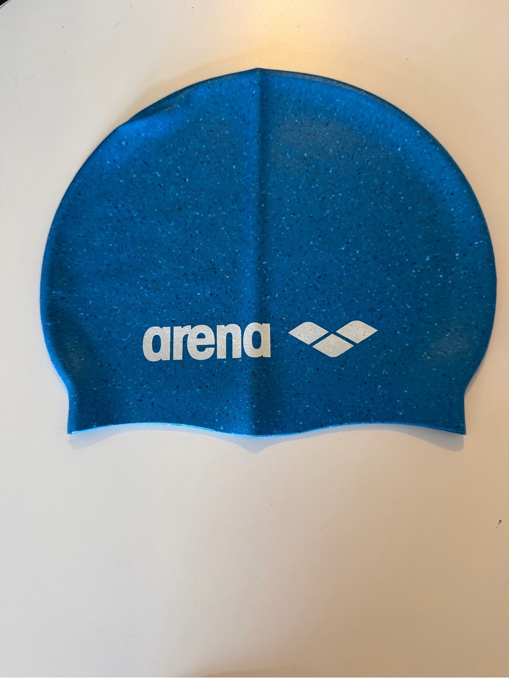 Arena Blue Silicone Swim Cap in Pack